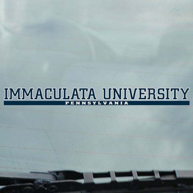 Immaculata University Strip Decal