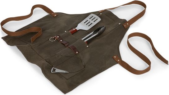 APRON WTOOLS & BOTTLE OPENER