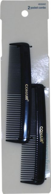 COMB HARD RUBBER 5 POCKET 2PK