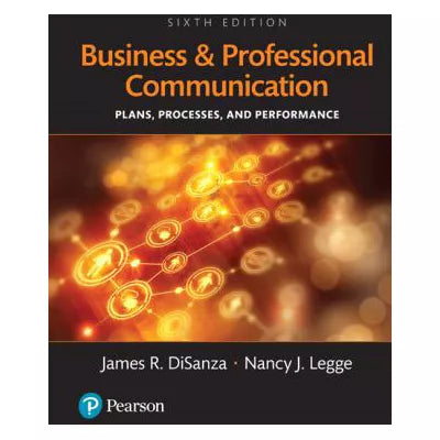 Business &amp; Professional Communication (Loose Pgs)