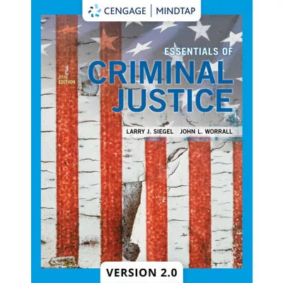 MindTapV2.0 for Siegel/Worrall's Essentials of Criminal Justice, 1 term Instant Access