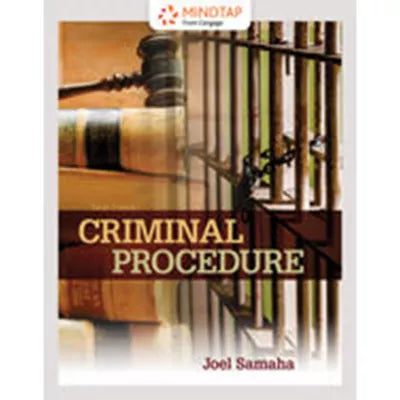 MindTap Criminal Justice, 1 term (6 months) Instant Access for Samaha's Criminal Procedure